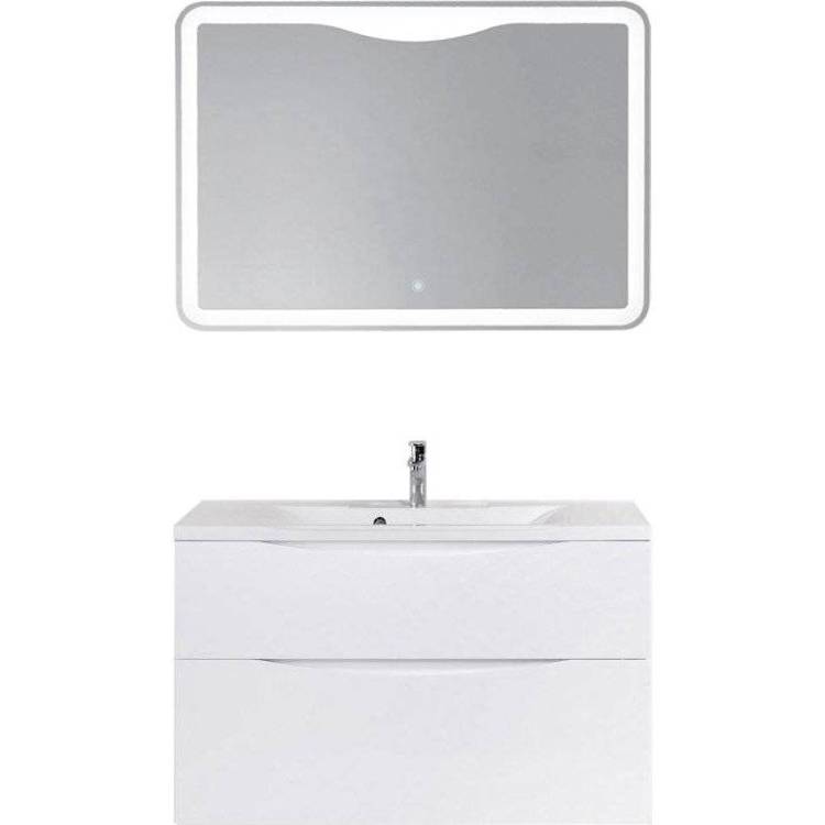 Мебель для ванной BelBagno Marino H100 bianco lucido