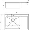 Мойка кухонная Zorg Inox RX RX-7851-R фото 3