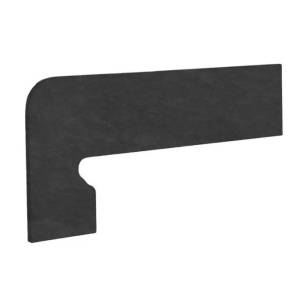 Плинтус Exagres Mediterraneo Zanq. Grafito Izquierda Левый 17.5x39.5