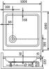 Поддон для душа RGW Style KV 100x100x22 фото 5