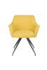 Стул Stool Group Feston DR-1287 URL57-10 желтый, вращающийся фото 2