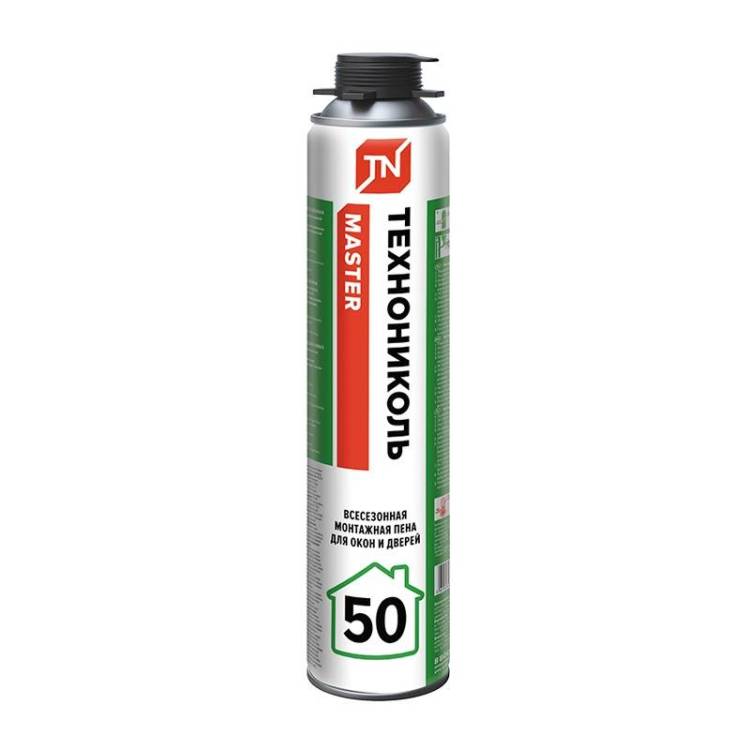 Пена монтажная Технониколь Master 50 всесезонная 1 л