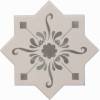 Керамогранит Cevica Becolors Star Dec. Stencil Grey 13.25x13.25