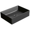 Раковина GSI Kube X 942926 50 см, черная матовая