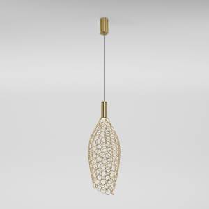 Подвесной светодиодный светильник Eurosvet Ruche 90380/1 золото