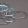 Потолочная светодиодная люстра Reluce 09812-3.3-4+4A WH (RGB) фото 6