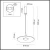Подвесной светильник Odeon Light Hightech Sombra 7039/12L фото 3