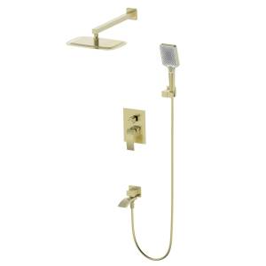 Душевой комплект Wonzon & Woghand WW-88939009A-BG золотой