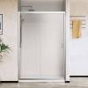 Душевая дверь в нишу Vincea City VDS-5CT130CL 1300x1950, профиль хром, стекло прозрачное