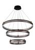 Люстра Crystal Lux Fernando Sp158W Led D400+600+800 Coffee/Black фото 2