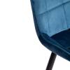 Стул Tetchair Abruzzo (mod. 8060) 19235 синий (HLR 63)/черный 54x62x83 фото 7
