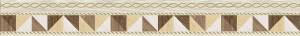 Бордюр Laparet Village Бежевый Микс 6x50
