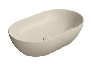 Раковина GSI Pura 883408 бежевый матовый, 60x37