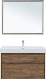 Мебель для ванной Aquanet Nova Lite 100 дуб рустикальный, 2 ящика