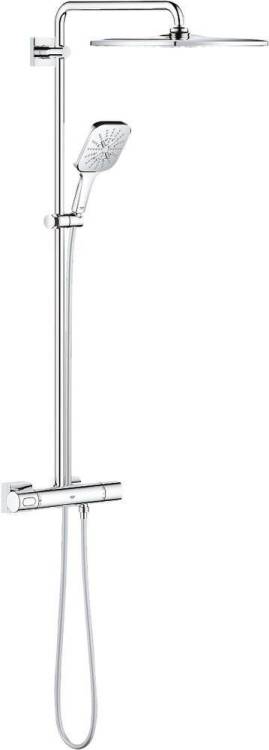 Душевая стойка Grohe Rainshower SmartActive 310 26649000 с термостатом, хром