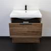 Тумба с раковиной Comforty Селенга-60 00-00021874 дуб темно-коричневый фото 6
