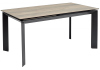 Стол Woodville Cremona 416424 KL-61 итальянская керамика под дерево/черный 180(240)x95x76