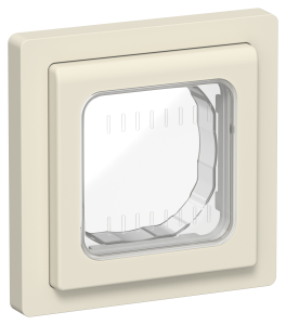 Рамка 1-постовая IEK Flite FI-M10-32-55-K86 сливочный