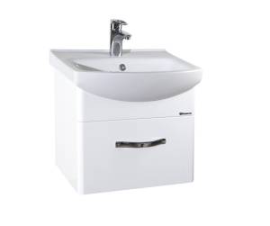 Тумба с раковиной Bellezza Анкона 55 1 ящ. Белый