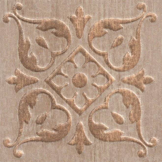 Вставка Kerama Marazzi Браш Вуд STG/A482/SG1550 беж 9.9x9.9
