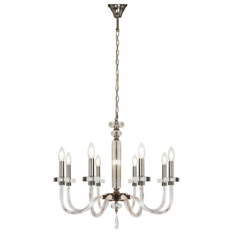 Подвесная люстра iLamp Vibe P9474-8 Nickel