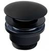 Донный клапан Filarete FL75BL черный
