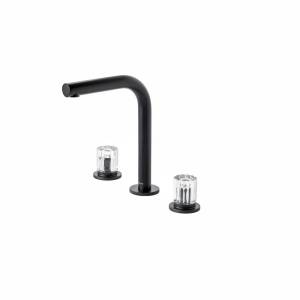 Смеситель для раковины Boheme Elegante 152-B-EL черный матовый