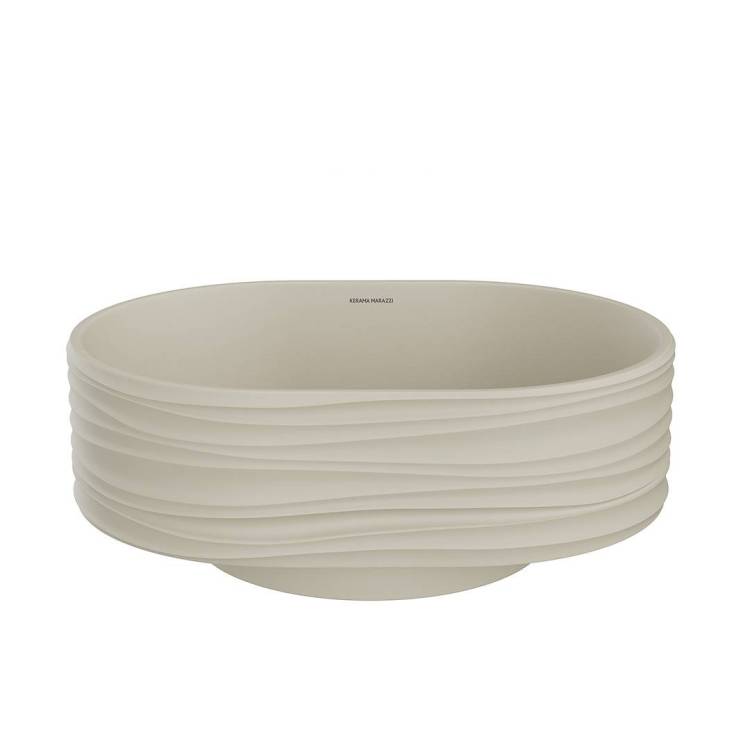 Раковина Kerama Marazzi Artbasin Sabbia SA.wb.50\SAN накладная 50, песочная матовая