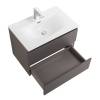 Тумба с раковиной BelBagno Kraft 39 70 Темно-серый матовый, раковина BB-8099-3-70 фото 4