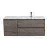 Тумба под раковину BelBagno KRAFT-1000-2C-1A-SO-CG-R подвесная, Cemento Grigio, 100x46