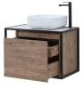 Тумба под раковину Aquanet Nova Lite Loft 75 R 261657 дуб рустикальный фото 7