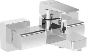 Смеситель для ванны с душем VitrA Root Square A42737EXP хром