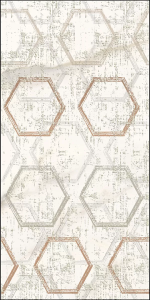 Декор Azori Apulia Oro 589002003 Hexagone 31.5x63