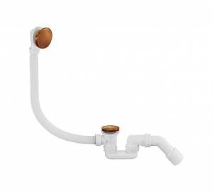 Слив-перелив AltroBagno Бени (Beni) BD 070304 BC матовая медь