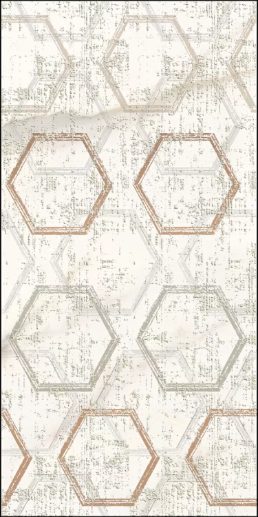 Декор Azori Apulia Oro 589002003 Hexagone 31.5x63