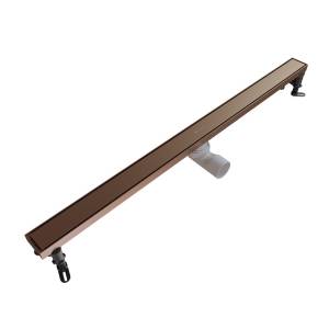 Душевой трап Knotlor Земля SDRW0900RB бронза, 90 см