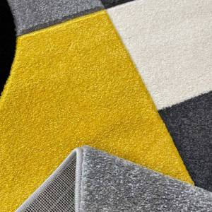 Ковер Reggi L255A L.Grey/Yellow 0.8x1.5 м