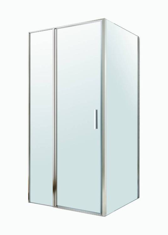 Душевой уголок Berges Legos LS-2 061039 профиль хром, стекло прозрачное, 900х800