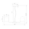 Подвесная люстра Eurosvet Amaretto 60155/3 хром фото 3