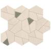 Мозаика Atlas Concorde Boost Pro A0QN Ivory Mosaico Hex Olive 25x28.5