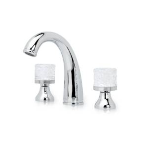 Смеситель для раковины Boheme Crystal 277-CRST хром