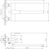Смеситель для ванны с душем Haiba HB22802 фото 2
