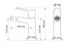 Смеситель для биде Wonzon & Woghand Flex WW-88016072-BN брашированный никель фото 3