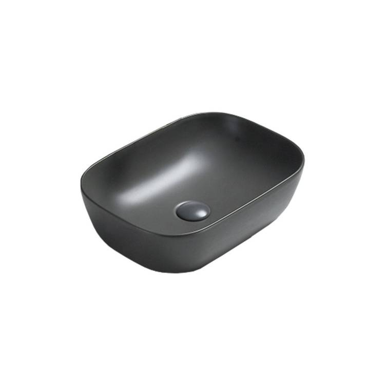 Раковина Vincea VBS-102MA 45 см, антрацит матовая