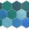 Керамическая плитка Realonda Ceramica Hex RLN0063 Aquamarine 26.5x51