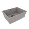 Кухонная мойка Lemark SINARA 540-U 9910075 подстольного монтажа из кварцгранита грей фото 2