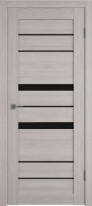 Межкомнатная дверь Владимирская Фабрика Дверей Atum Pro 30 Stone Oak стекло Black Gloss 800x2000