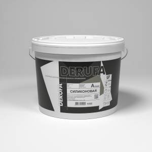 Краска фасадная Derufa Силиконовая 9 л