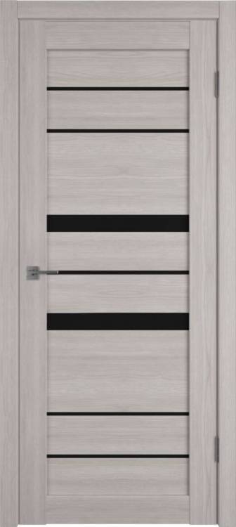 Межкомнатная дверь Владимирская Фабрика Дверей Atum Pro 30 Stone Oak стекло Black Gloss 800x2000