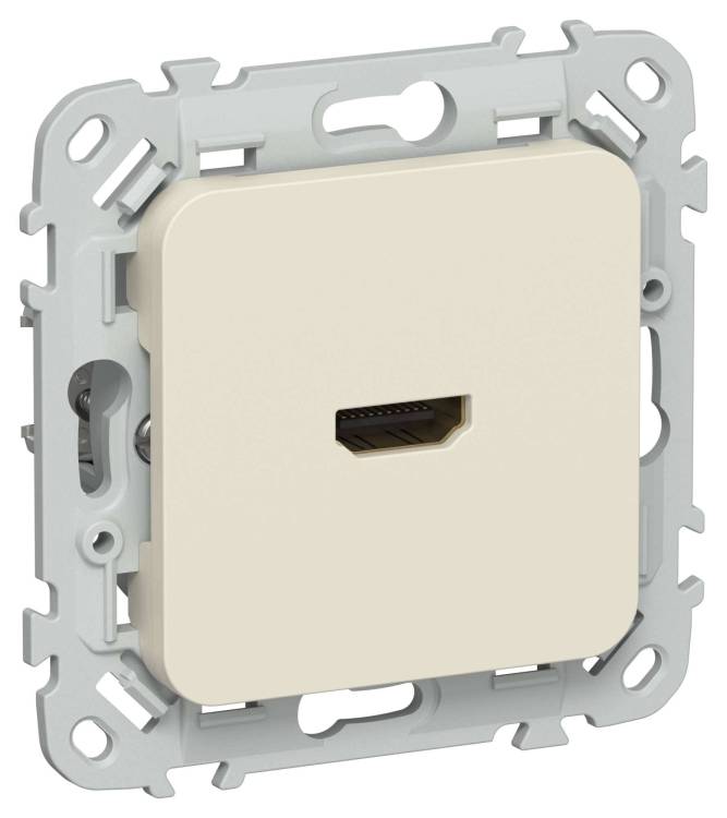 Розетка HDMI IEK Flite FI-H10-K86 сливочный